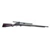 Image 1 : Savage Model 19 NRA Sporter bolt action rifle,  .22LR caliber, 25” round barrel, S/N 41225,  mounted