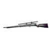 Image 2 : Savage Model 19 NRA Sporter bolt action rifle,  .22LR caliber, 25” round barrel, S/N 41225,  mounted