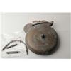 Image 2 : 16” brass antique fire house bell. Very desirable  to fire collectors. Est.: $200-$400