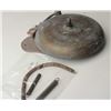 Image 5 : 16” brass antique fire house bell. Very desirable  to fire collectors. Est.: $200-$400