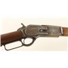 Image 4 : Winchester Model 1876 lever action rifle, .45-60  caliber, 28” octagon barrel, S/N 55847, blued  fin