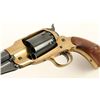 Image 4 : Italian reproduction of a percussion revolver, .44  caliber blackpowder, S/N 152568, blued finish,  
