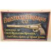Image 2 : Great large painted wooden advertising sign  announcing “PAWSTUCKET FIREARMS CO./SUPPLIERS OF  COLT’