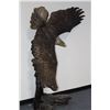 Image 4 : Larger-than-life size bronze eagle; approximately  75” in height and 65” wide; spectacular detail an