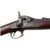 Image 3 : U.S. Springfield Model 1884 trapdoor rifle, .45-70  caliber, 30” barrel, S/N 310054, plum brown  pat