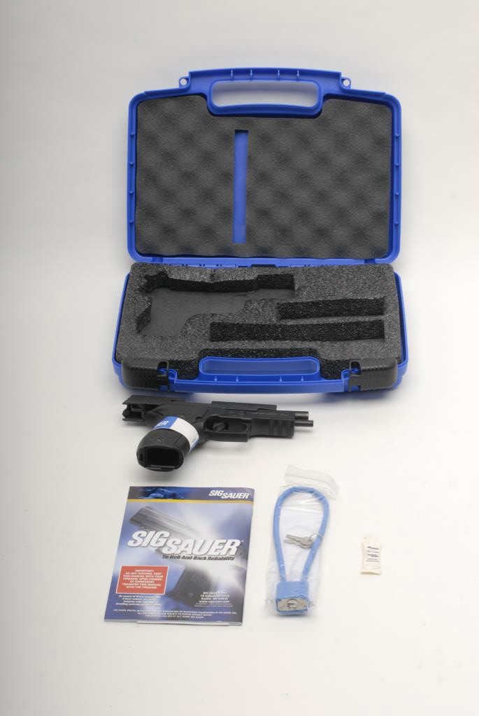 Sig Sauer P226 Semi Auto Pistol 9mm 4 Barrel Black Finish Night Sights Accessory Rail S N