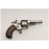 Image 1 : Jewel No. 1 Spur Trigger revolver, .22 Rimfire  caliber, 2 ¼” barrel, nickel finish, wood grips,  S/