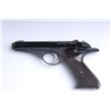 Image 4 : Whitney Wolverine Model semi-automatic pistol,  .22LR caliber, S/N 27141, black finish, checkered  b