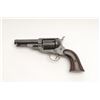 Image 2 : Whitney pocket percussion revolver, .31 caliber,  3.5” octagon barrel, brass trigger guard, S/N  165