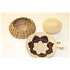 Image 2 : Lot of 3 American Indian Baskets. Est:$75-150