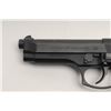 Image 3 : Beretta Model 92 FS DA semi-automatic pistol, 9mm  caliber, 4.75” barrel, S/N BER077235Z, blued  fin