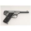 Image 1 : Hi-Standard Model “B” semi-automatic pistol, .22LR  caliber, 4.5” barrel, S/N  47378, blued finish, 