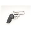 Image 1 : Dan Wesson .357 Mag. Stainless steel revolver with  a 3 ¼” barre, hogue grips, S/N 357005366. In fin