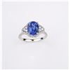 Image 2 : Tanzanite & Diamond Ring