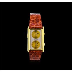 Bvlgari 18KT Yellow Gold Dual Time Watch
