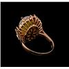 Image 3 : 4.21ctw Multi Gemstone and Diamond Ring - 14KT Rose Gold