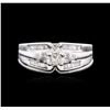 Image 3 : 14KT White Gold 0.50ctw Diamond Wedding Ring Set