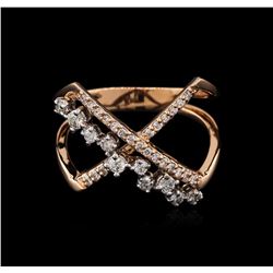 0.39ctw Diamond Ring - 14KT Rose Gold