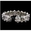 Image 3 : 10.00ctw Diamond Bracelet - 14KT White Gold