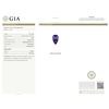 Image 5 : 14KT Yellow Gold 7.74ct GIA Cert Tanzanite and Diamond Ring
