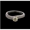 Image 1 : 1.06ctw Diamond Ring - 14KT White Gold