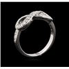 Image 3 : 0.36ctw Diamond Ring - 14KT White Gold