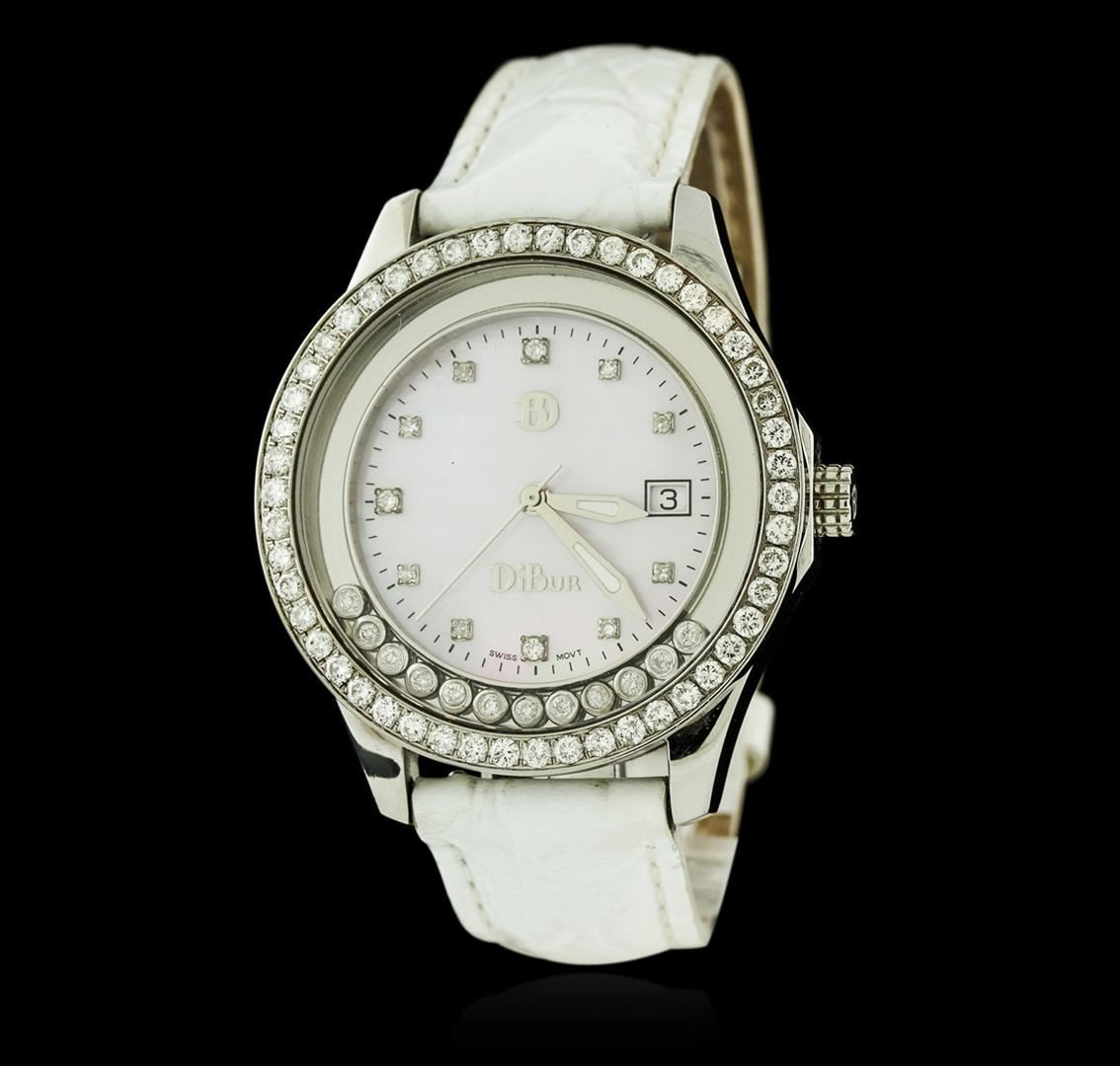 Dimod Watch DiBur Stainless Steel Diamond Watch