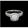 Image 2 : 1.84ctw Diamond Ring - 18KT White Gold