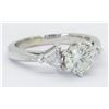 Image 7 : 1.37ctw Diamond Ring - 14KT White Gold