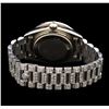 Image 3 : Rolex 18KT White Gold Super President 7.30ctw Diamond DayDate Men's Watch