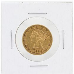 1896-S $5 XF Liberty Head Half Eagle Gold Coin