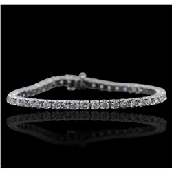 14KT White Gold 8.02ctw Diamond Bracelet