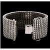 Image 3 : 14KT White Gold 47.05ctw Diamond Bracelet