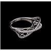 Image 1 : 0.57ctw Diamond Ring - 14KT White Gold