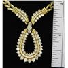 Image 5 : 2.95ctw Diamond Necklace - 14KT Yellow Gold