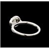 Image 3 : 0.67ctw Diamond Ring - 14KT White Gold