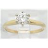 Image 8 : 0.40ct Diamond Ring - 14KT Yellow Gold