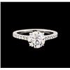 Image 2 : GIA Cert 2.55ctw Diamond Ring - 14KT White Gold