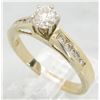 Image 6 : 0.52ctw Diamond Ring - 14KT Yellow Gold