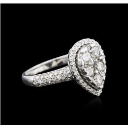 14KT White Gold 1.13ctw Diamond Ring