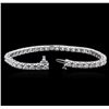 Image 3 : 14KT White Gold 4.75ctw Diamond Tennis Bracelet