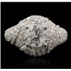 Image 2 : 14KT White Gold 2.39ctw Diamond Ring