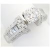Image 1 : 1.39ctw Diamond Ring - 14KT White Gold
