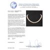 Image 3 : South Sea Cultured Pearl Necklace with 14KT Yellow Gold Diamond Clasp