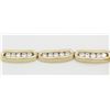 Image 5 : 2.43ctw Diamond Necklace - 14KT Yellow Gold