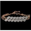 Image 1 : 1.84ctw Diamond Bracelet - 14KT Two-Tone Gold