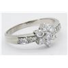 Image 4 : 0.79ctw Diamond Ring - 14KT White Gold