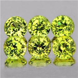 Natural Canary Green Mali Garnet 4.00 MM - VVS
