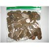 Image 1 : 1 POUND OF WHEAT PENNIES APPROX. 150 *UNSEARCHED MIXED DATES & GRADES* WHEAT PENNIES CAME OUT OF SAF