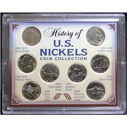 History of U.S. Nickels Coin Collection